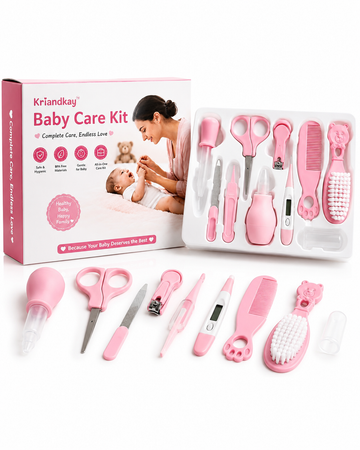 Baby Care Kit | 10-in-1 Newborn Grooming & Healthcare Essentials Set