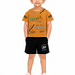 KriandKay Kids Co-ord Set | Boy & Girl T-Shirt with Half Pant Combo | Soft Cotton Casual Wear for Toddlers & Kids (2 to 5 Years)