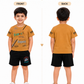 KriandKay Kids Co-ord Set | Boy & Girl T-Shirt with Half Pant Combo | Soft Cotton Casual Wear for Toddlers & Kids (2 to 5 Years)