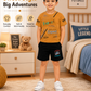 KriandKay Kids Co-ord Set | Boy & Girl T-Shirt with Half Pant Combo | Soft Cotton Casual Wear for Toddlers & Kids (2 to 5 Years)