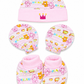 KriandKay New Born Baby Cap, Socks & Hand Gloves Set