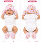 KriandKay New Born Baby Cap, Socks & Hand Gloves Set