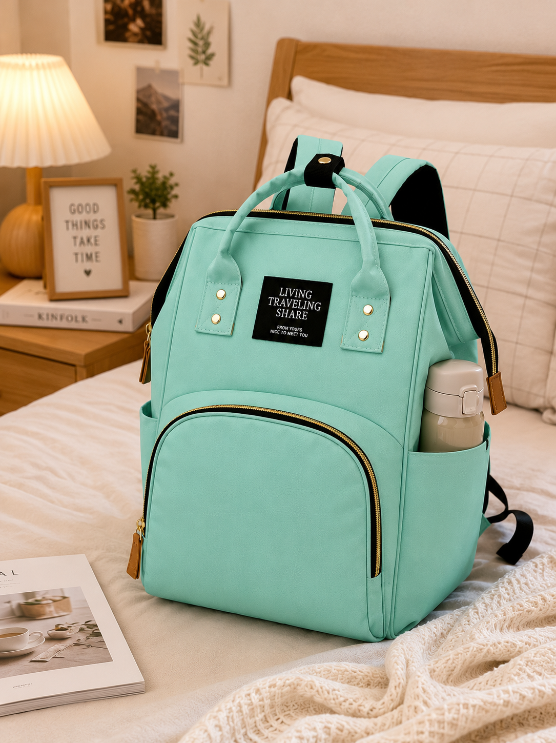 KriandKay Mother Diaper Bag Backpack for Baby Essentials