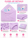 KriandKay Little Bunny Baby Hooded Towel