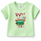 KriandKay Baby Ribbed Dance Print T-Shirt & Shorts Set