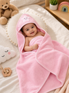 KriandKay Baby Hooded Towel – Soft Cotton, Star Design