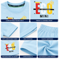 KriandKay Boys Eco Mini Printed T-Shirt & Shorts Co-ord Set