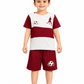 Boys Football Printed Cotton T-Shirt & Shorts Co-Ord Set | Sports Casual Outfit