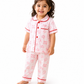 Girls Cotton Printed Night Suit Set | Soft Half Sleeve Shirt & Pyjama Sleepwear